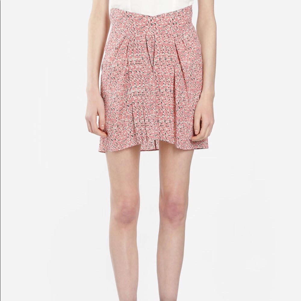 Isabel Marant Pink Silk Skirt